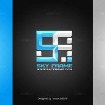  طراحی لوگو شرکت Sky Frame